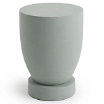 Приставной столик из массива манго Tom-tom Grey варинант исполнения - 1 | Loft Concept в Екатеринбурге