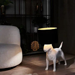 Лампа COLLECTION OF DOGS с абажуром Бультерьер варинант исполнения - 11 | Loft Concept в Екатеринбурге